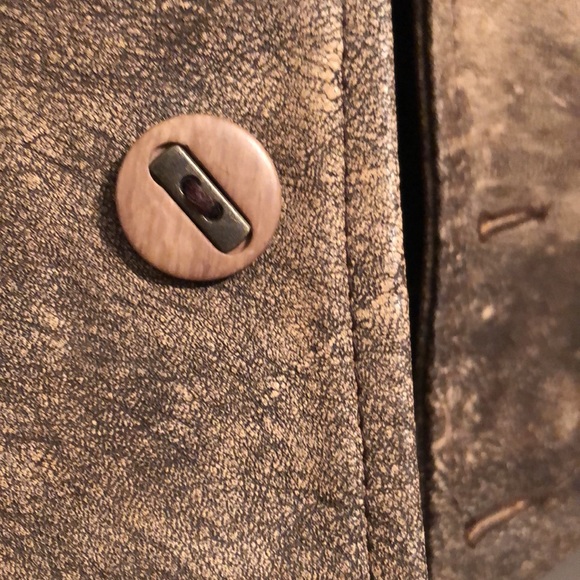 MensL real leather vest - Picture 7 of 15